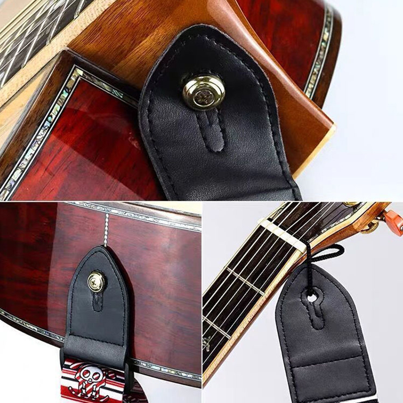 Embroidered Print Guitar Strap - Musical Instrument Dulcimer recension och pris