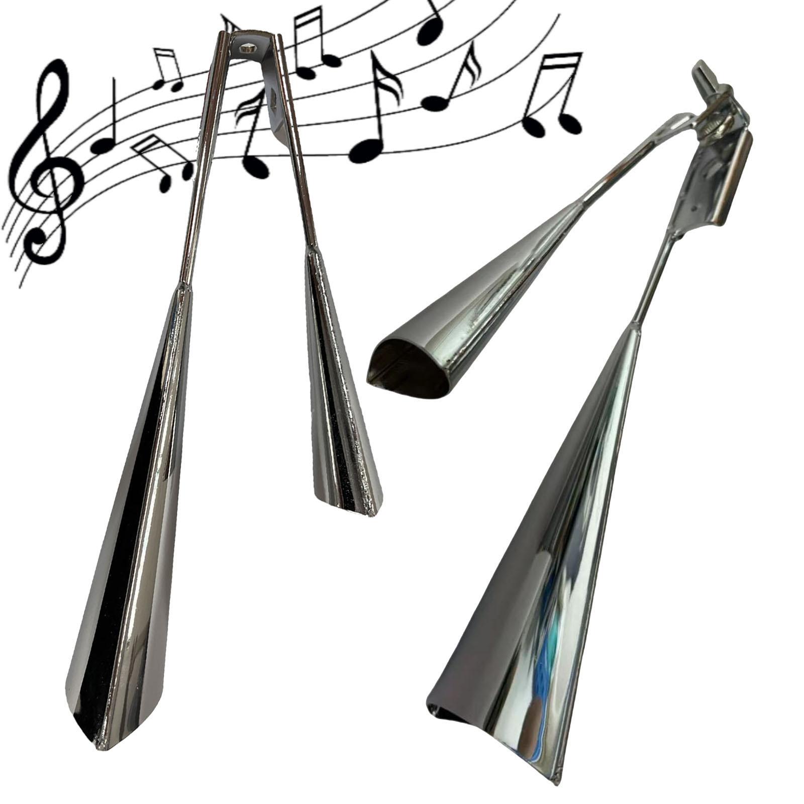 Two Tone Metal Agogo Bell Perc - Musical Instrument Agogo recension och pris