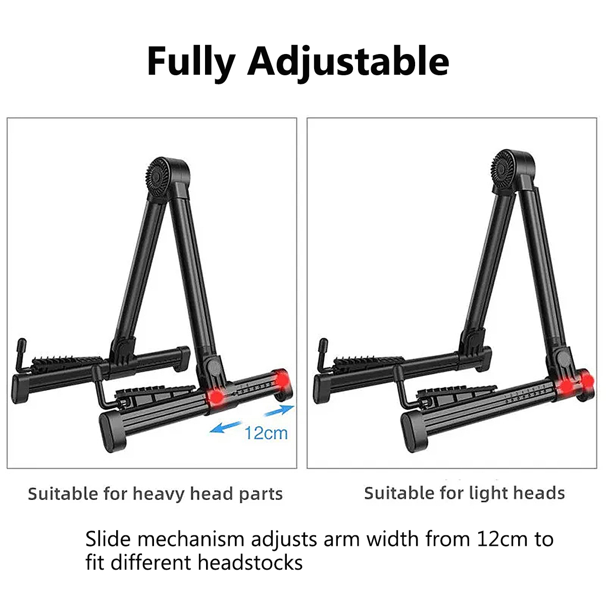 Miwayer Foldable Guitar Stand  - Musical Instrument Dulcimer recension och pris