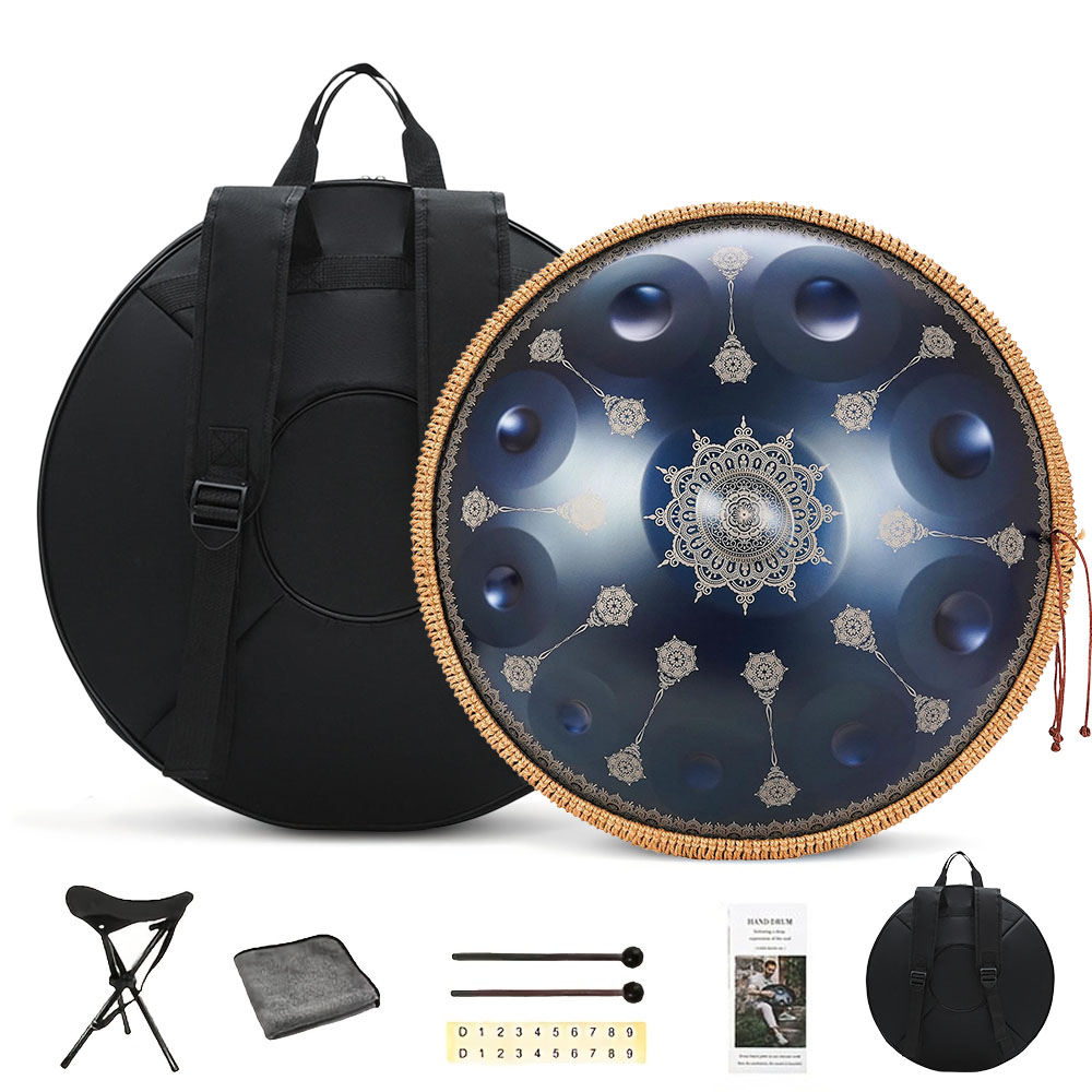 10 Notes Handpan Drum 22 Inch  - Musical Instrument Dulcimer recension och pris