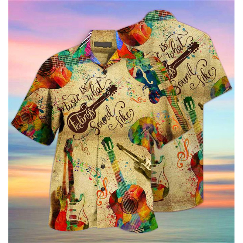 Guitar Bass Pattern Hawaiian S - Musical Instrument Hawaiian recension och pris
