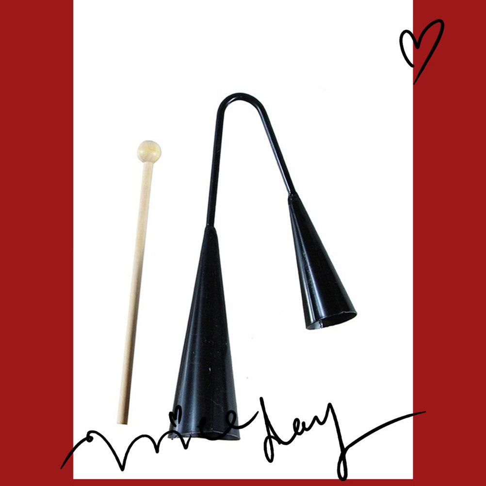 Metal Agogo Bell Two Tone Samb - Musical Instrument Agogo recension och pris